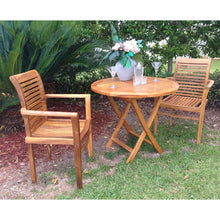 Teak Wood Rio Stacking Chair - Chic Teak