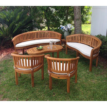 Cushion For Triple Peanut Bench - Chic Teak