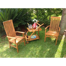 Teak Wood West Palm Arm Chair - Chic Teak