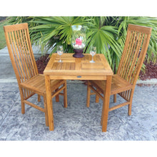 Teak Wood West Palm Side Chair - Chic Teak