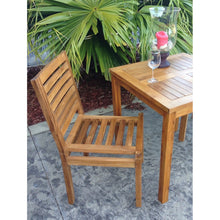 Teak Wood Kasandra Side Chair - Chic Teak