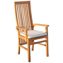 9 Piece Oval Teak Wood West Palm Table/Chair Set With Cushions - Chic Teak