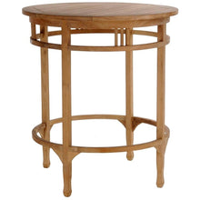 5 Piece Teak Wood Orleans Bar Table/Chair Set With Cushions - Chic Teak