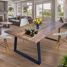 Palm Beach Rustic Recycled Mango Wood Dining Table, 79 inch