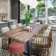 Palm Beach Rustic Recycled Mango Wood Dining Table, 79 inch
