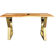 Charleston Recycled Acacia Wood Console Table