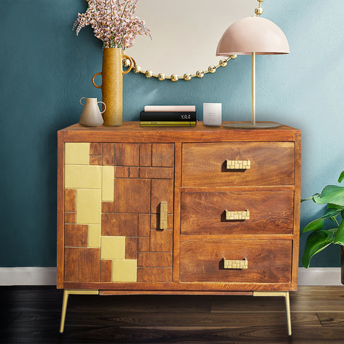 Montevideo Recycled Mango Wood Cabinet
