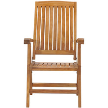 Teak Wood Miami Reclining Chair