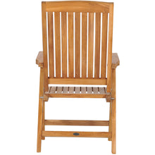 Teak Wood Miami Reclining Chair