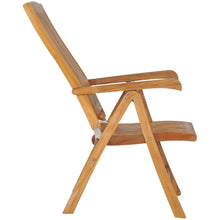 Teak Wood Miami Reclining Chair