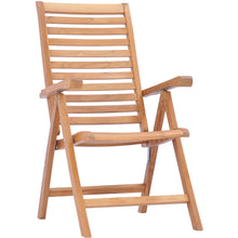 Teak Wood Italy Reclining Chair