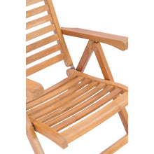 Teak Wood Italy Reclining Chair