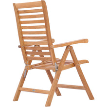 Teak Wood Italy Reclining Chair