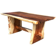 Suar Live Edge Unique Slab Dining Table - 71" Long (choice of table tops) - Chic Teak