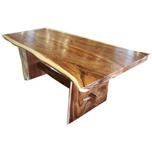 Suar Live Edge Unique Slab Dining Table - 71" Long (choice of table tops) - Chic Teak