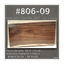 Suar Live Edge Slab Freestanding Bar with Shelf, 59 Inch (choice of table tops)