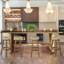 Suar Live Edge Unique Slab Bar Table, 118" (choice of table tops)