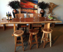 Suar Live Edge Unique Slab Bar Table, 59 inch (choice of table tops)