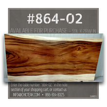 Suar Live Edge Unique Slab Bar Table, 59 inch (choice of table tops)