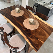 Suar Live Edge Unique Slab Bar Table, 59 inch (choice of table tops)