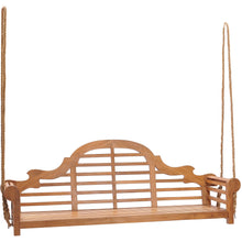 Teak Wood Lutyens Triple Swing