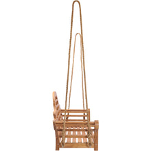 Teak Wood Lutyens Triple Swing
