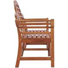 Teak Wood Lutyens Quadruple Bench, 8 Foot