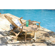 Teak Wood Titanic Outdoor Reclining Steamer Chair - Chic Teak