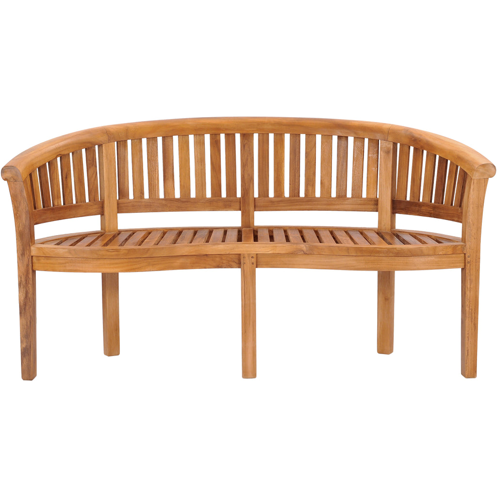 Teak Wood Peanut Double Bench by Chic Teak only $903.50