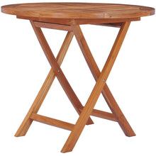 Teak Wood California Folding Table, 36 inch