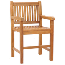 Teak Wood Elzas Counter Stool with Arms