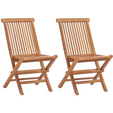 Teak Wood California Folding Side Chair (set of 2)