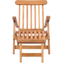 Teak Wood Titanic Outdoor Reclining Steamer Chair