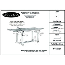 Teak Wood West Palm Semi Oval Extension Table - Chic Teak
