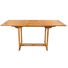 Teak Wood Elzas Rectangular Extension Bar Table