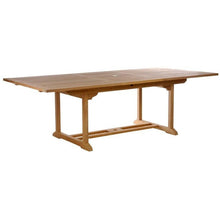 9 Piece Rectangular Teak Wood Boston Table/Chair Set With Cushions - Chic Teak