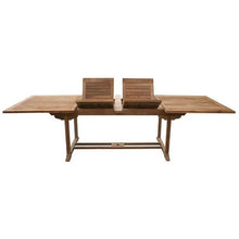 11 Piece Rectangular Teak Wood Balero Table/Chair Set With Cushions - Chic Teak
