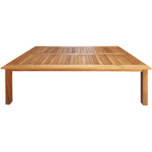 Teak Wood Bermuda Rectangular Patio Bistro Table, Dining Height (55", 63" and 71" sizes)