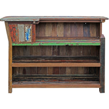 Marina Del Rey Recycled Teak Wood Boat Bar (Available in Left or Right) - Chic Teak
