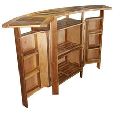 Folding Bar Made From Recycled Teak Wood Boats - Chic Teak