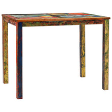 Marina Del Rey Recycled Teak Wood Rectangular Table, Bar Height, 55 x 35 inches