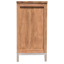 Recycled Teak Wood Alicante Bathroom Linen Cabinet with 3 drawers & 3 doors