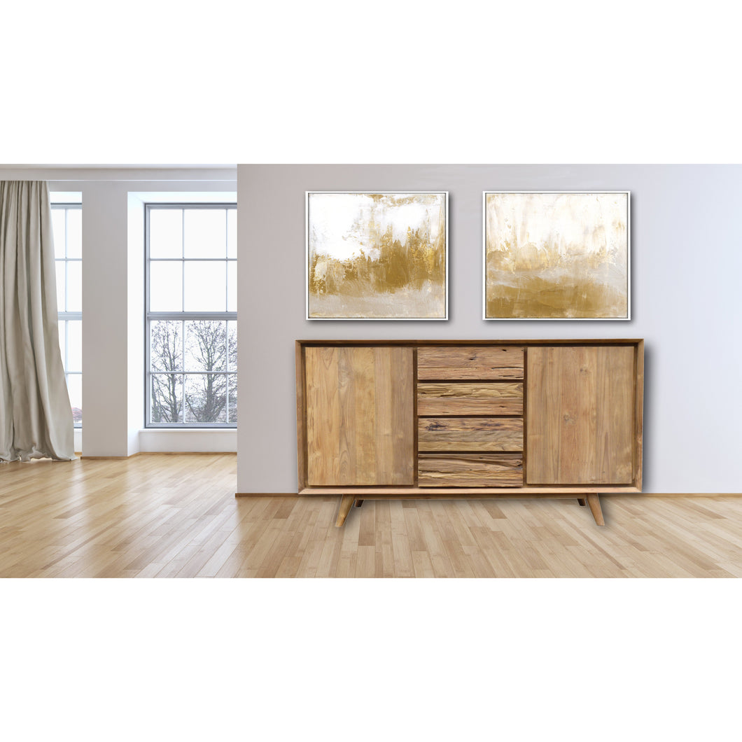 Recycled Teak Wood Retro Dresser/Media Center with 2 Doors, 4 Drawers by Chic Teak only $2,085.42 Recycled Teak Wood Retro Dresser/Media Center with 2 Doors, 4 Drawers by Chic Teak only $2,085.42
