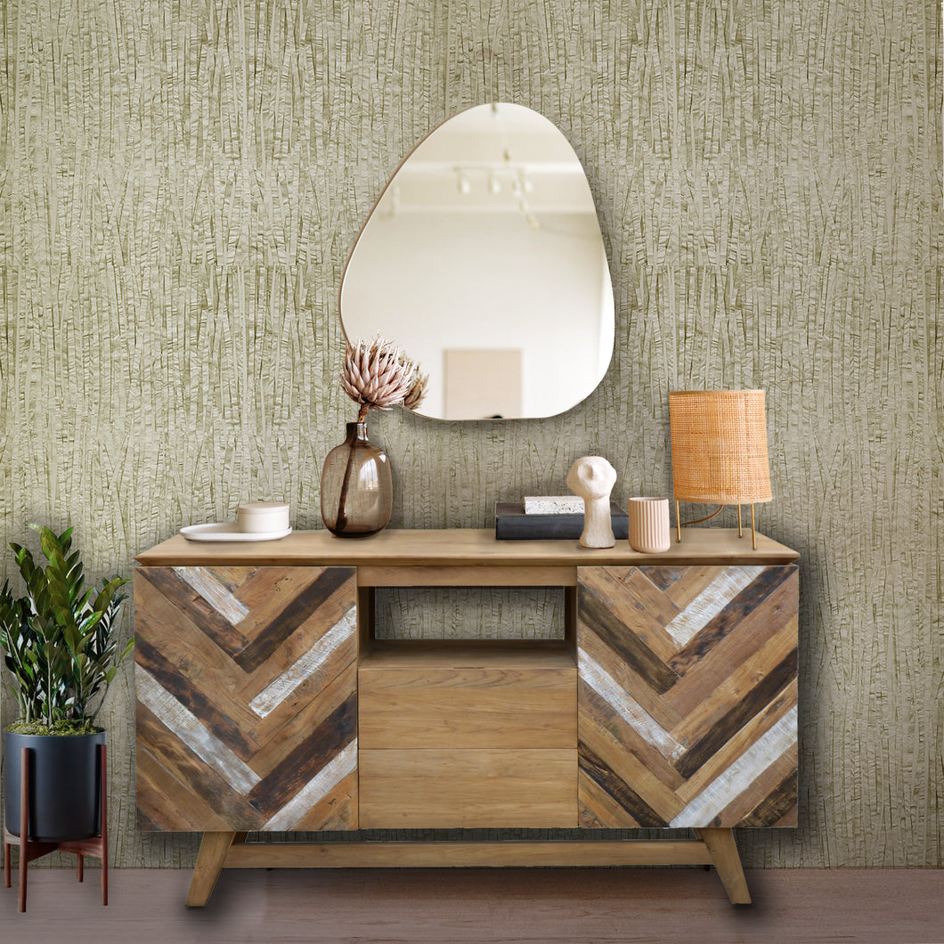 Recycled Teak Wood Brux Art Deco Dresser / Media Center, 59 Inch by Chic Teak only $1,906.67 Recycled Teak Wood Brux Art Deco Dresser / Media Center, 59 Inch by Chic Teak only $1,906.67