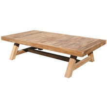 Recycled Teak Wood Coffee Table - 55" x 30" - Chic Teak