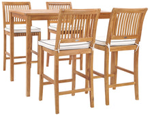 Teak Wood Maldives Rectangular Bistro Table, Bar Height (55", 63" and 71" sizes)