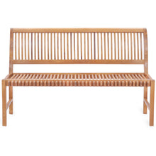 Teak Wood Castle Bench without Arms, 5 ft