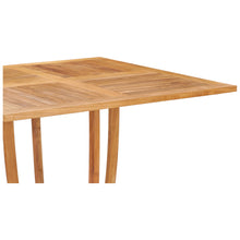 Teak Wood Miami Square Bar Table, 35 inch