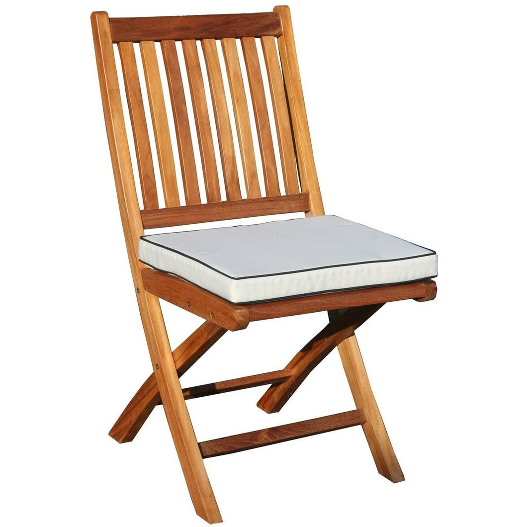 Cushion For Santa Barbara Folding Chairs, Kasandra Side Chair and Maldives  Barstools by Chic Teak only $30.55