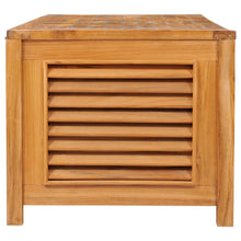 Teak Wood Manhattan Pool and Deck Storage Cushion Box